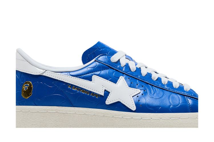 BAPE x adidas Superstar Vintage 'Blue White'
