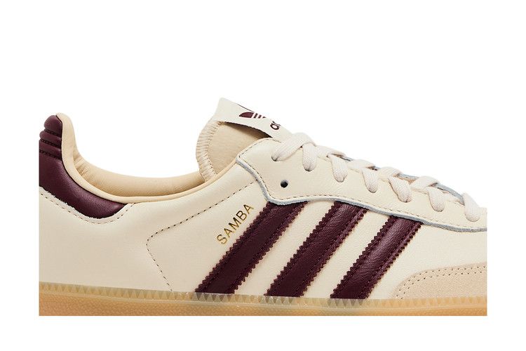 adidas Samba OG 'Wonder White Shadow Red Gum'