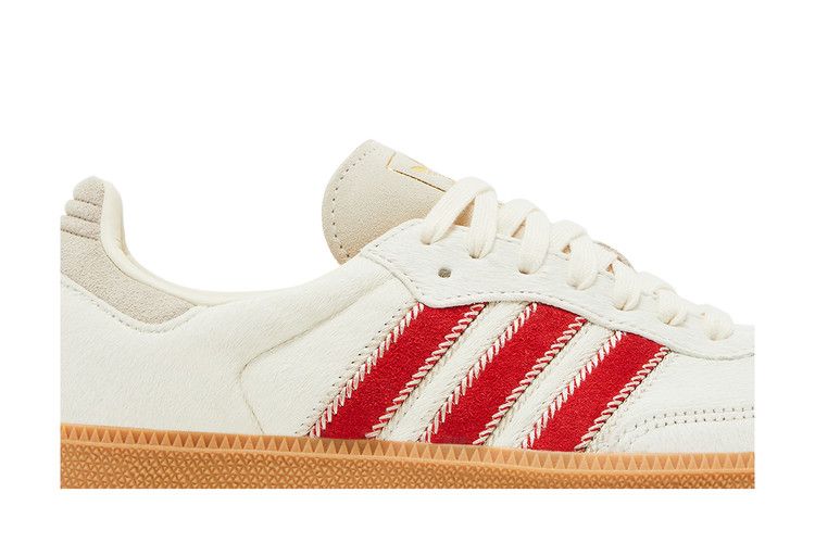 adidas Wmns Samba OG 'Pony Hair Pack - Wonder Beige Better Scarlet'