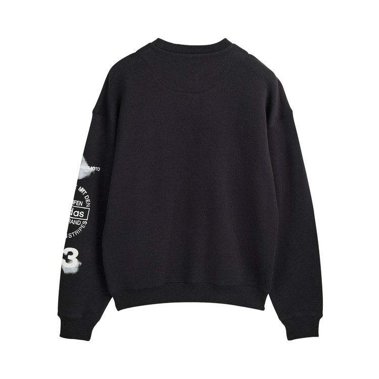 Y-3 Graphic Crew Sweatshirt 'Black'