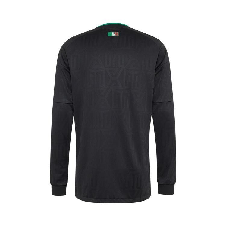 Adidas Mexico 26 Third Authentic Long Sleeve Jersey 'Black'