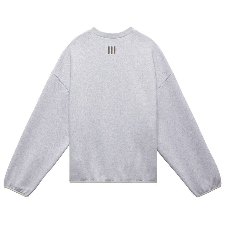 adidas x Fear of God Athletics Crewneck 'Light Grey Heather'