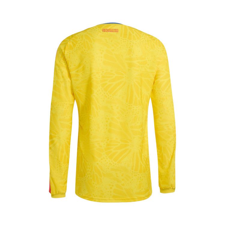 Adidas Colombia 26 Home Authentic Long-Sleeve Jersey 'Impact Yellow'