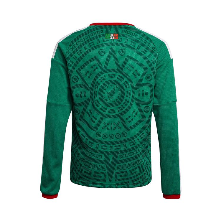 Adidas Mexico 26 Home Long-Sleeve Jersey 'Bold Green'