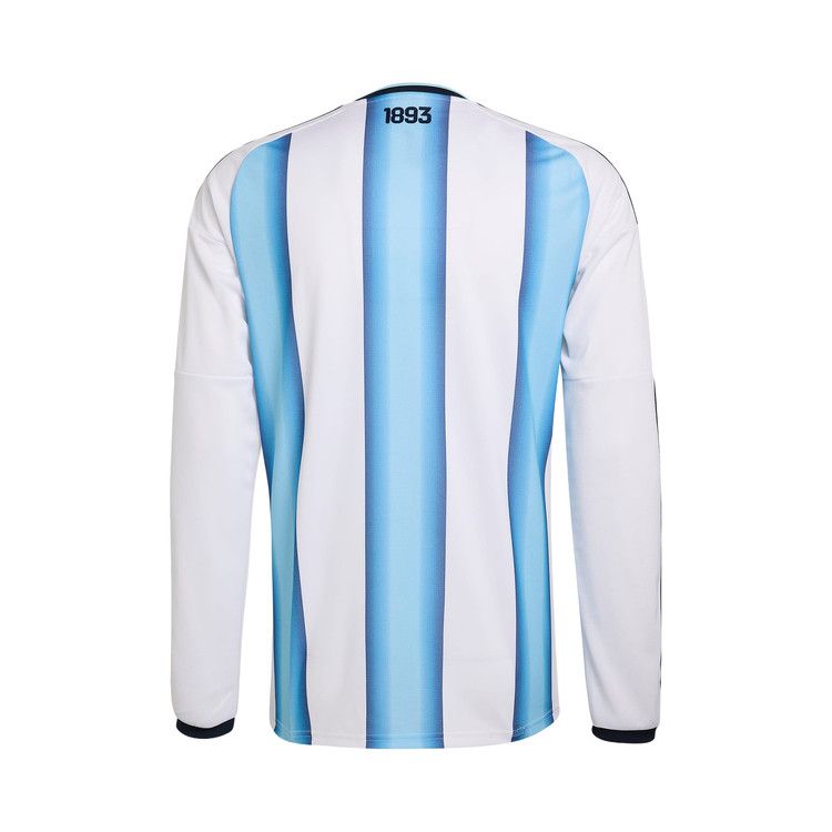 Adidas Argentina 26 Home Long Sleeve Jersey 'White/Icey Blue/Light Blue'