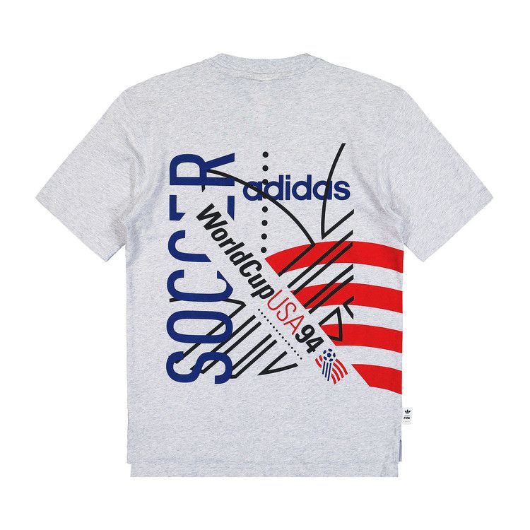 Adidas GR Tee 'Light Grey Heather'