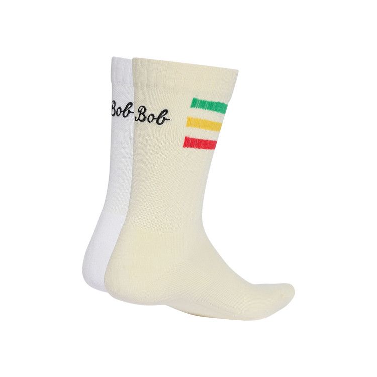 Adidas Bob Marley Socks 'White/Cream White'