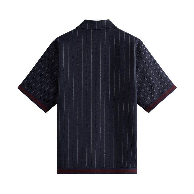 Kith Pinstripe Woodpoint Shooting Shirt 'Nocturnal'