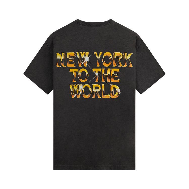 Kith For The New York Knicks Gold Vintage Jones Tee 'Black'