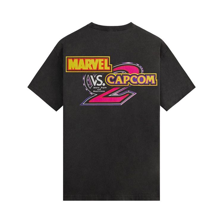 Kith x Marvel vs. Capcom Industrial Vintage Tee 'Black'