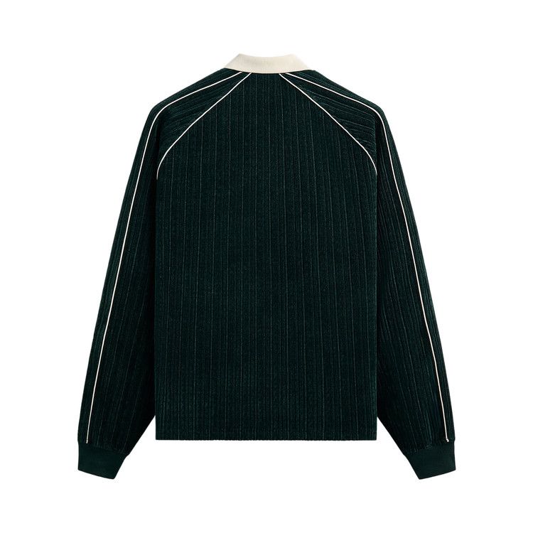 Kith Velvet Corduroy Long Sleeve Trevor Polo 'Stadium'