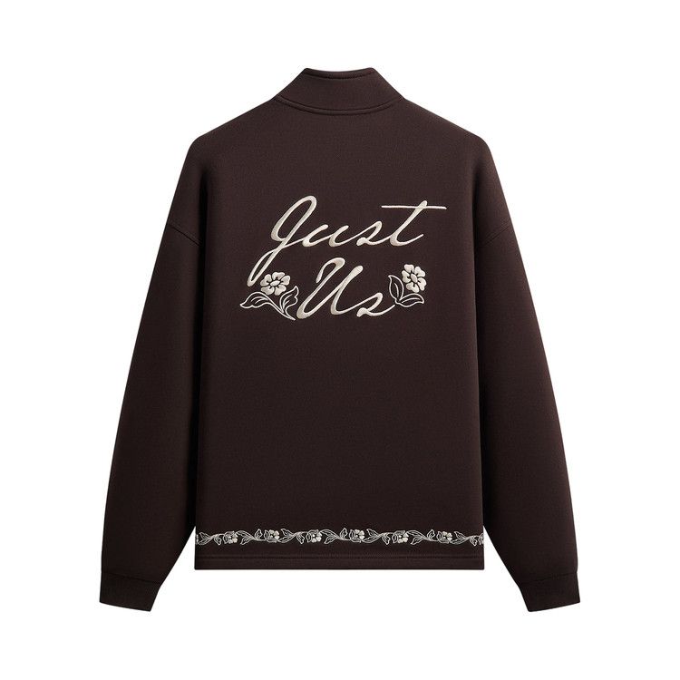 Kith Floral Queensbridge Quarter Zip 'Incognito'