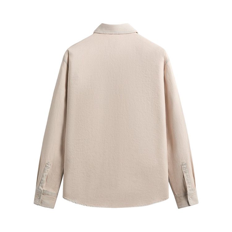 Kith Midweight Denim Long Sleeve Warwick Shirt 'Washed Pastel'