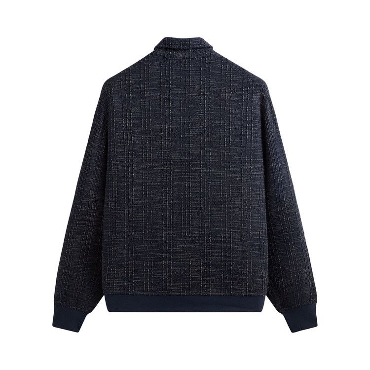 Kith High Twist Tweed Rhys Cardigan 'Nocturnal'