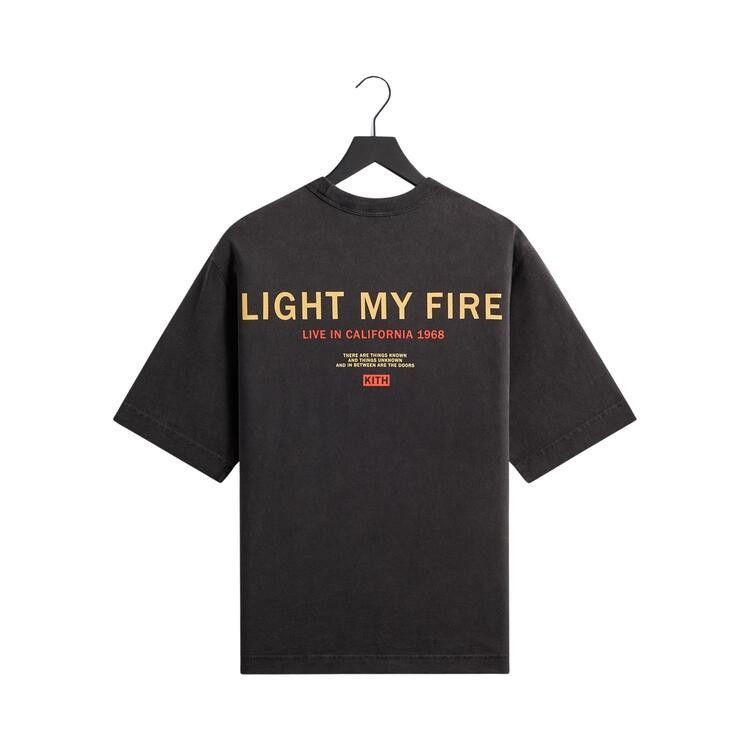 Kith Records For The Doors Live In Hollywood Vintage Alex Tee 'Black'
