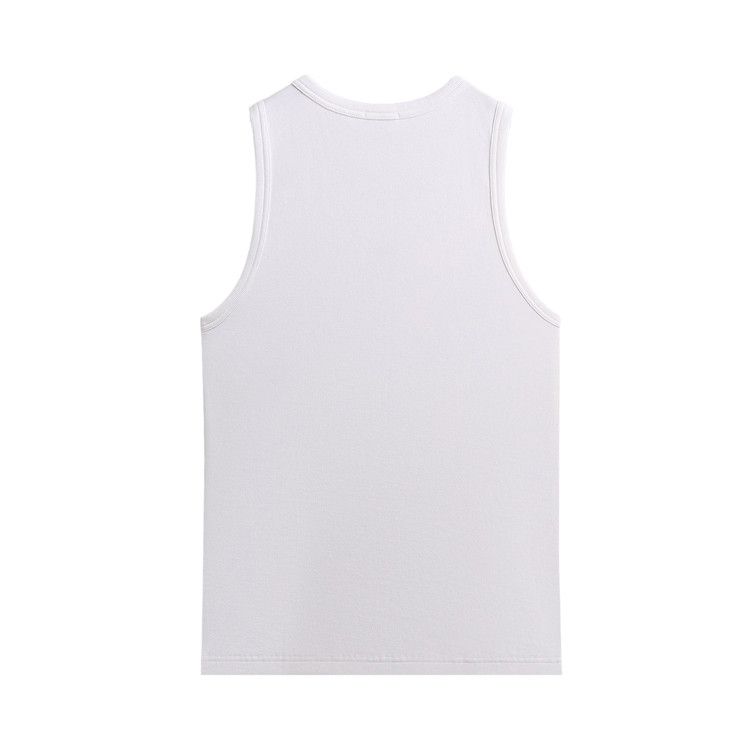 Kith Crest Ribbed Tank 'White'