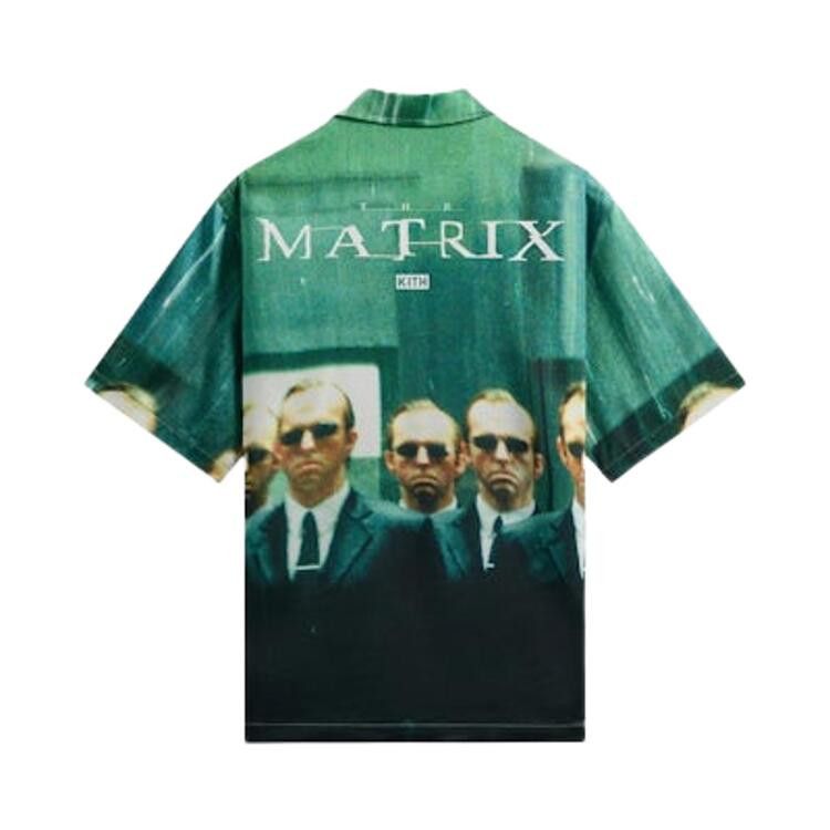 Kith For The Matrix All-Over Printed Thompson Camp Collar Shirt 'Taiga'