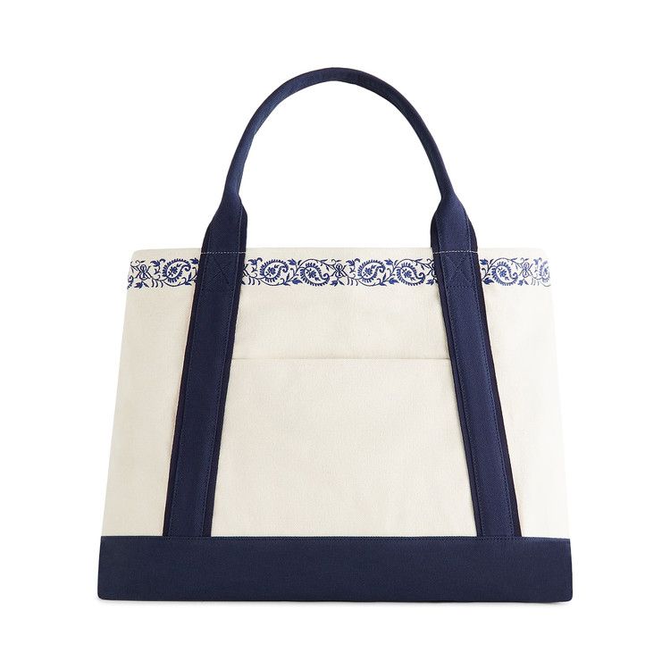 Kith Embroidered Canvas Tote Bag 'Sandrift'