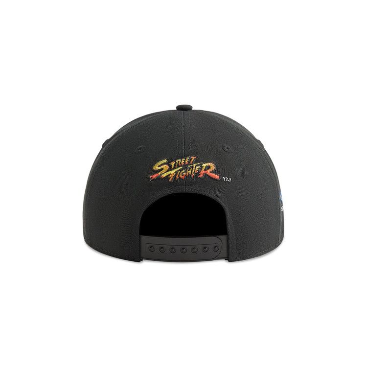 Kith x Capcom For NEW ERA Street Fighter Bay Low Pinch Crown Snapback 'Black'