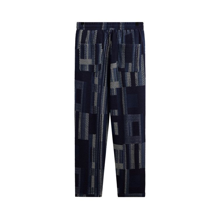 Kith Geometric Knit Elmhurst Pant 'Nocturnal'