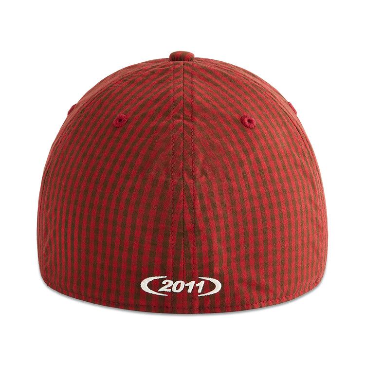 Kith x '47 For New Balance Classic Gingham Poplin Franchise Ls Cap 'Biking Red'
