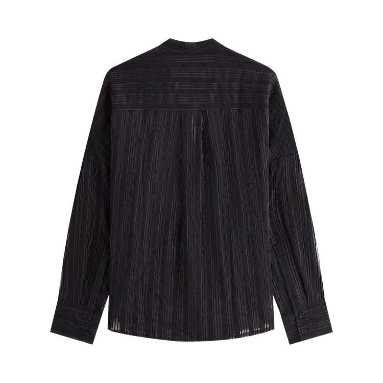 Kith Women Carmyn Sheer Cardigan Shirt 'Black'