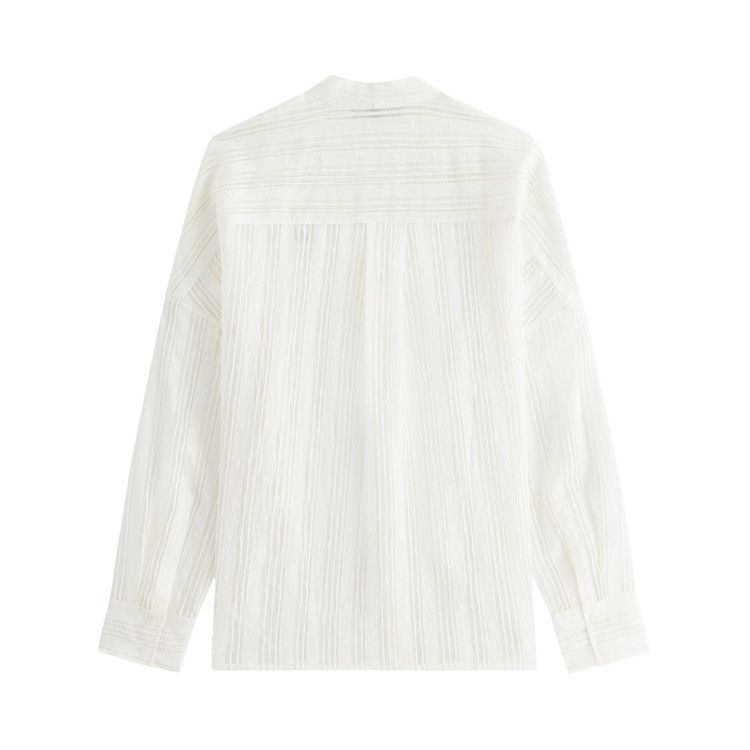 Kith Women Carmyn Sheer Cardigan Shirt 'White'