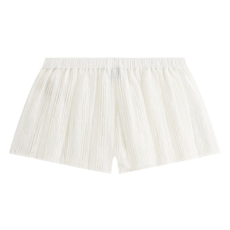 Kith Women Sashi Sheer Pleated Short 'White'