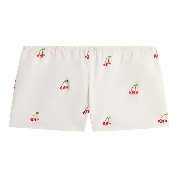 Kith Women Esbe Cherry Oxford Micro Short 'White'