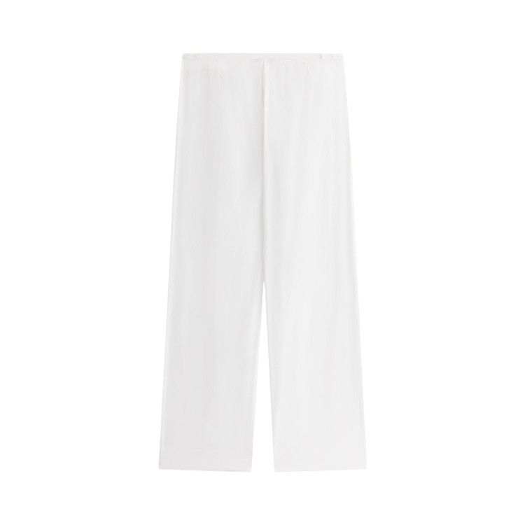 Kith Women Tahli Poplin Pleated Wide Pant 'White'