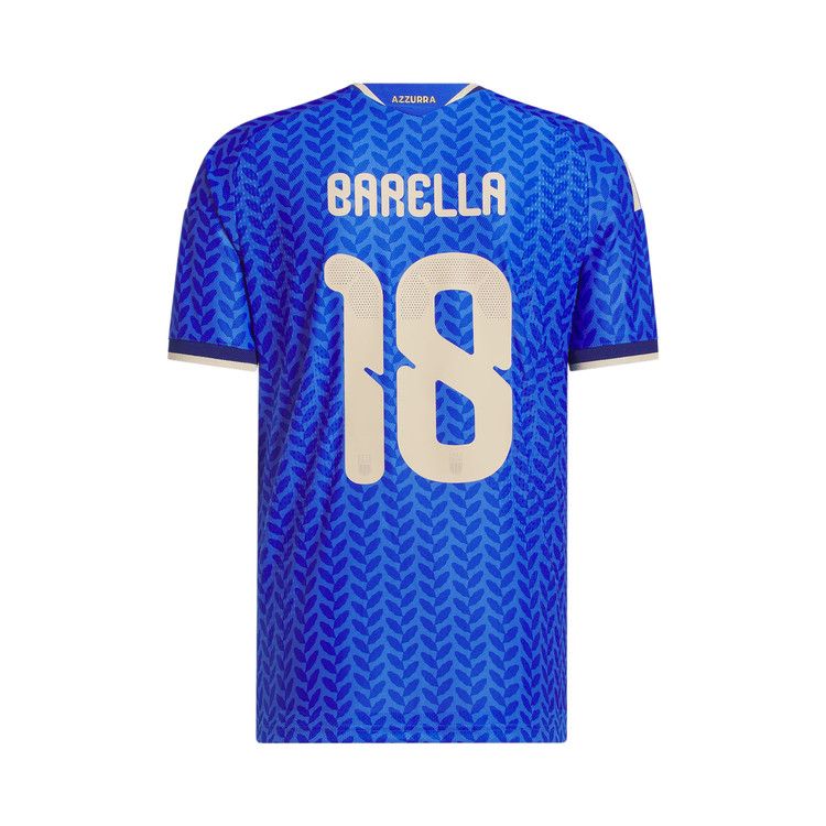 Adidas Italy 26 Home Barella Authentic Jersey 'Bold Blue'