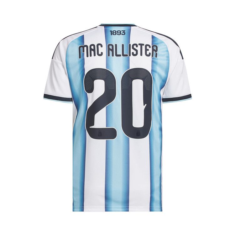Adidas Argentina 26 Home Mac Allister Jersey 'White/Icey Blue'