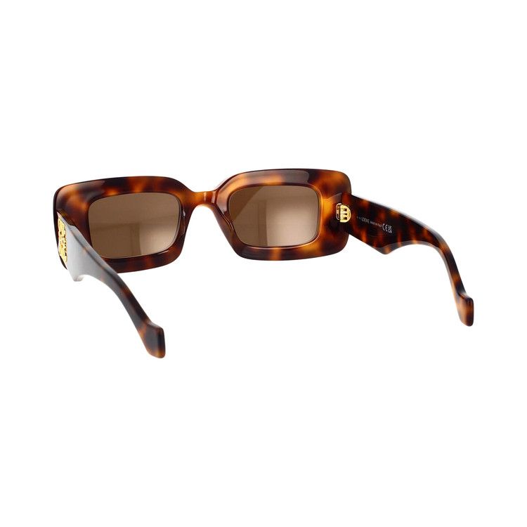Loewe Chunky Anagram Sunglasses 'Dark Havana/Brown'