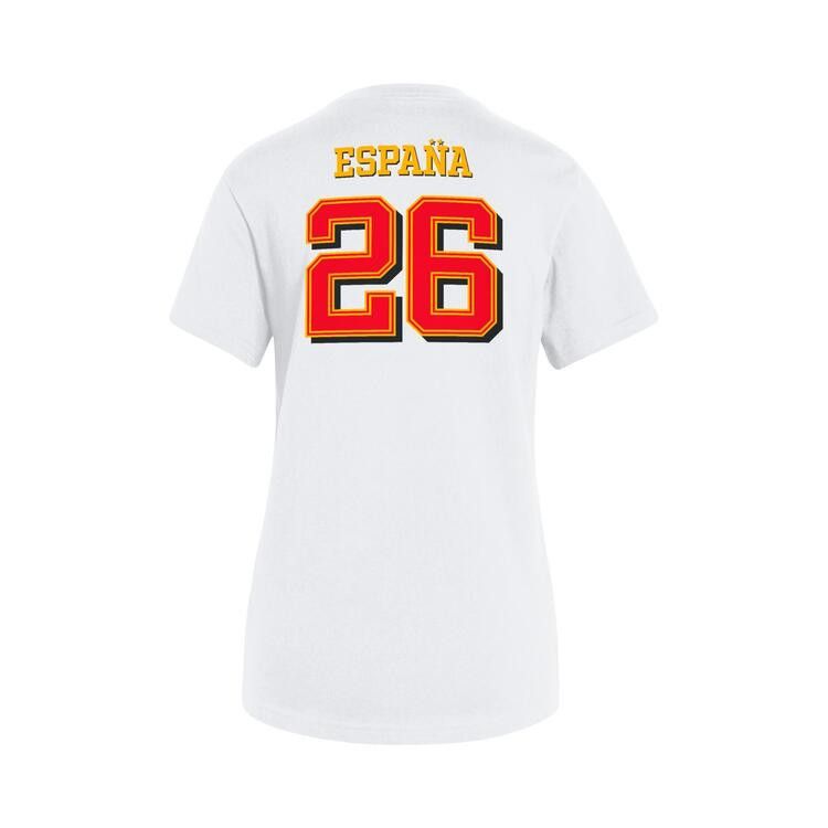 Adidas Spain 2026 Campeones Tee 'White/Soccr-Seu-Snj'