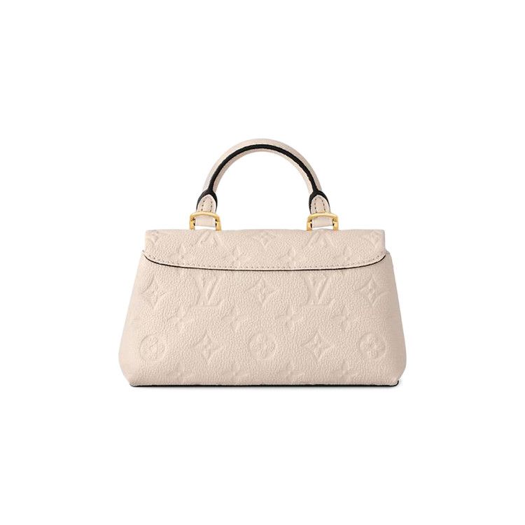 Louis Vuitton Nano Madeleine 'Cream Monogram Embossed Empreinte Cowhide Leather'