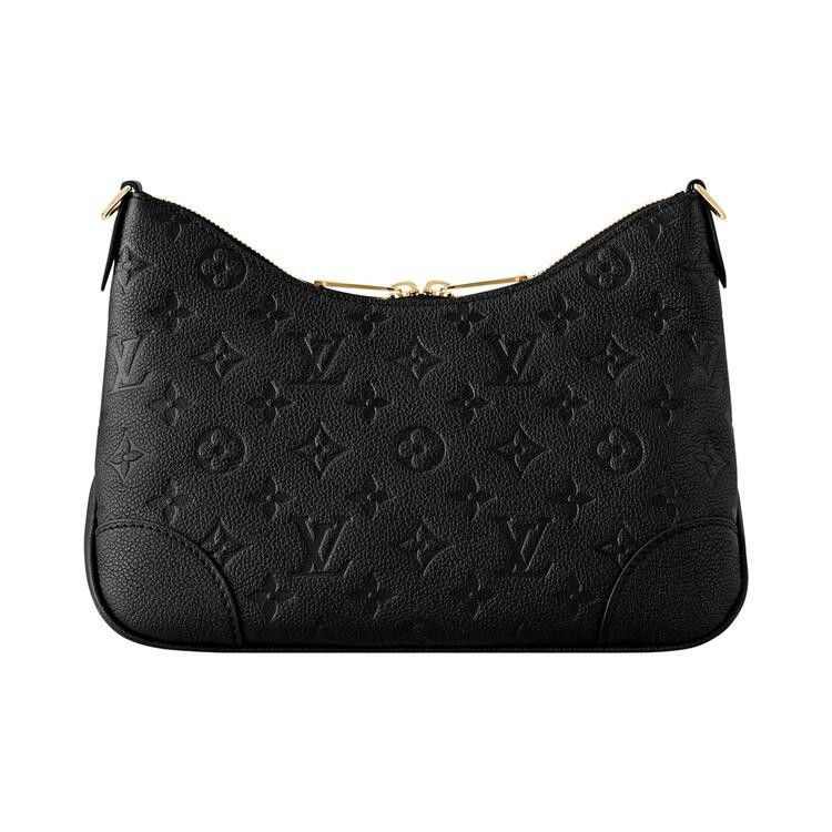 Louis Vuitton Boulogne PM 'Black Monogram Embossed Empreinte Cowhide Leather'
