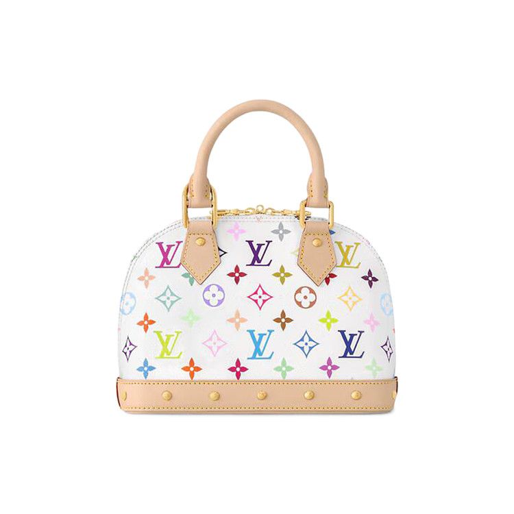 Louis Vuitton x Takashi Murakami Alma BB 'Multicolor/White Monogram Canvas'