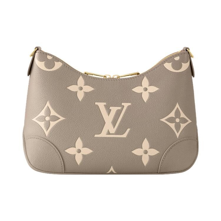 Louis Vuitton Boulogne PM 'Tourterelle Gray/Cream Monogram Embossed Empreinte Cowhide Leather'