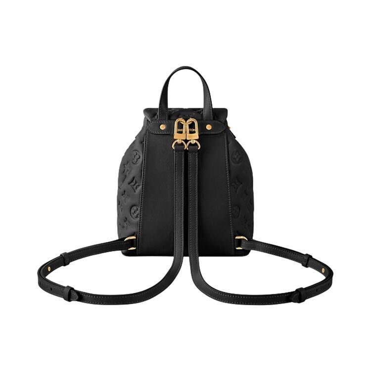 Louis Vuitton Coussin Backpack PM 'Black Puffy Monogram Lambskin Leather'