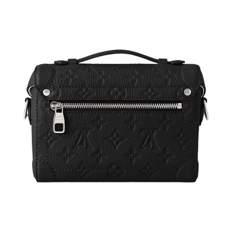 Louis Vuitton Soul Trunk 'Black Embossed Taurillon Monogram Cowhide Leather'