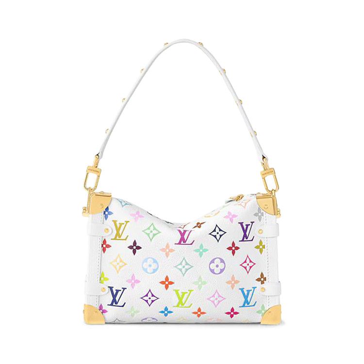 Louis Vuitton x Takashi Murakami Side Trunk MM 'Multicolor/White Monogram Canvas'