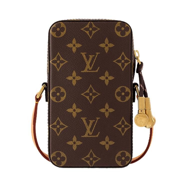 Louis Vuitton Music Player Wearable Wallet 'Brown Monogram Canvas'