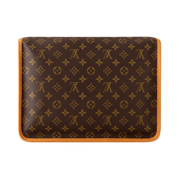 Louis Vuitton Satchel Messenger 'Brown Monogram Canvas'