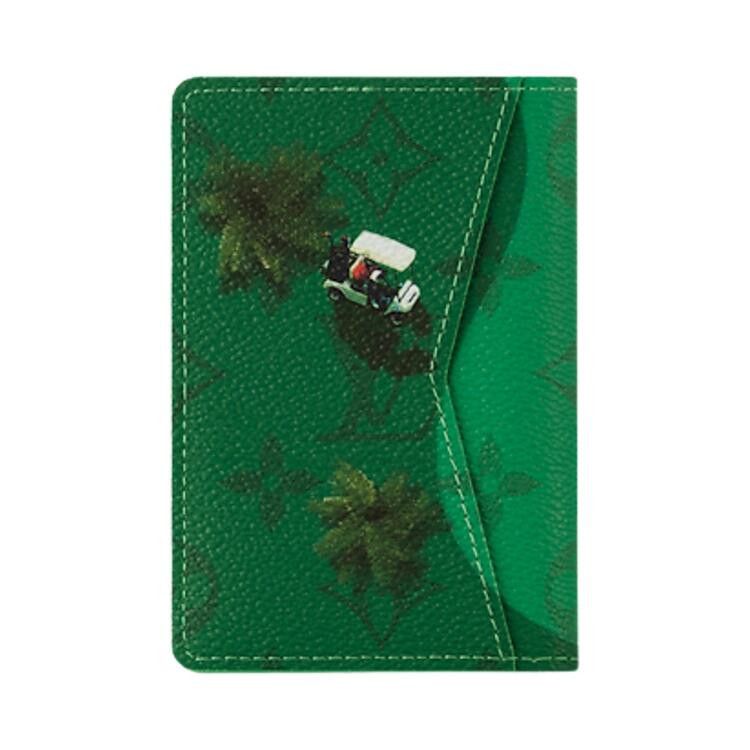 Louis Vuitton Pocket Organizer 'Golf Green Monogram Canvas'