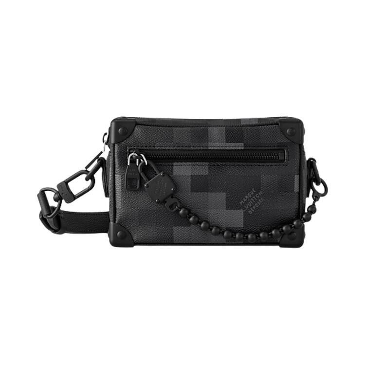 Louis Vuitton Mini Soft Trunk 'Black Damoflage Black Canvas'