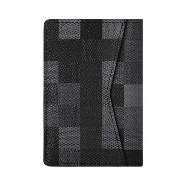 Louis Vuitton Pocket Organizer 'Damoflage Black Canvas'