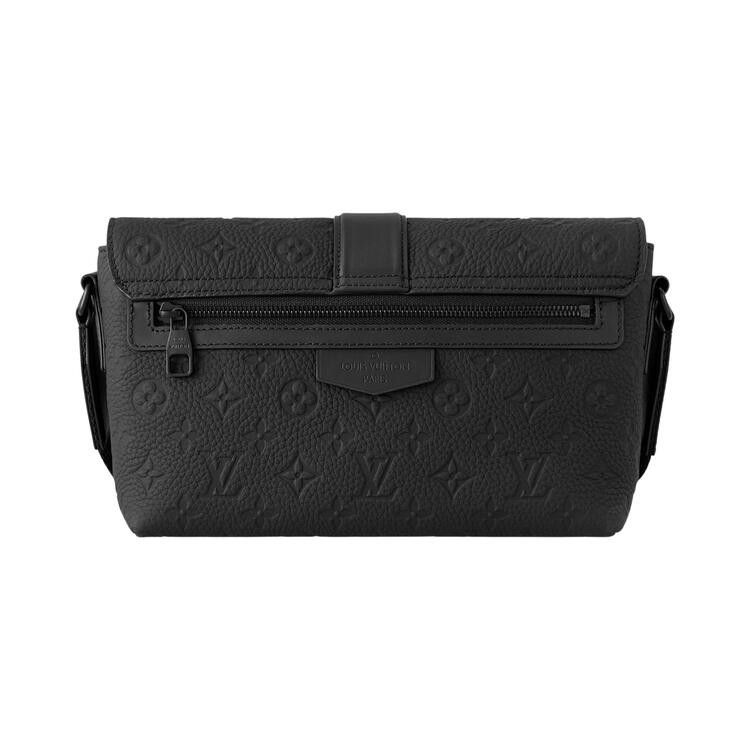 Louis Vuitton S-Cape Messenger 'Black Embossed Cowhide Monogram Taurillon Leather'