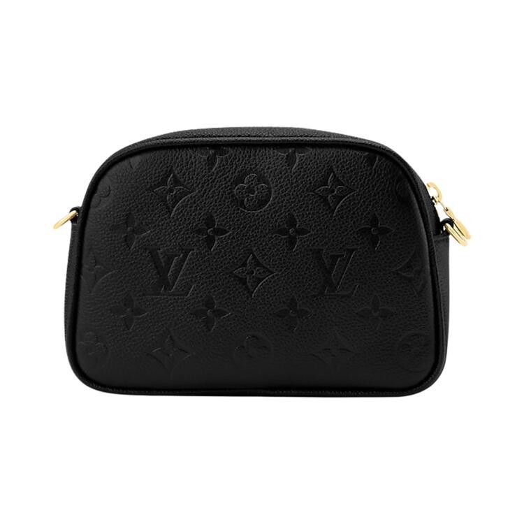 Louis Vuitton Tiny Camera Bag 'Black Monogram Embossed Empreinte Cowhide Leather'