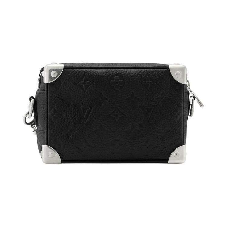 Louis Vuitton Mini Soft Trunk 'Black Embossed Taurillon Monogram Cowhide Leather'