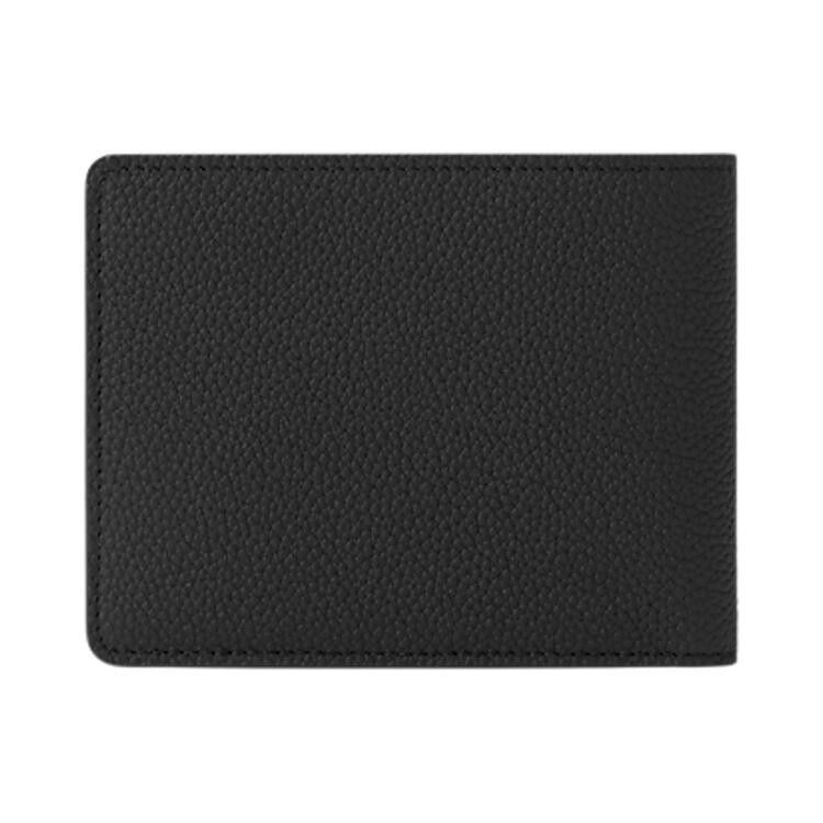 Louis Vuitton Multiple Wallet 'Black Waxy Calfskin Leather'